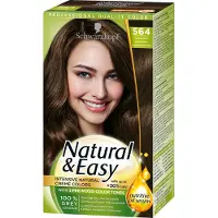 Schwarzkopf Natural & Easy 564 Naturlig Lysebrun 60 ml