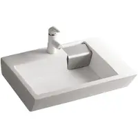 Badstuber Cera K810 waskom met kraangat 64,5x44cm