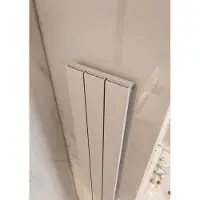 Eastbrook Charlton verticale aluminium radiator 180x28cm Mat wit 865 watt