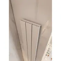 Eastbrook Charlton verticale aluminium radiator 180x47cm Mat wit 1441 watt