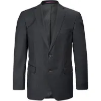 CARL GROSS Modern fit colbert met 2 knopen van scheerwol