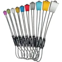 Wild Country - Klemveren - Rock On Wire Anodised Set 1-10 Uni voor Unisex - Grijs