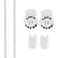 Lock Laces Run Laces, white 2021 Veters & Zolen