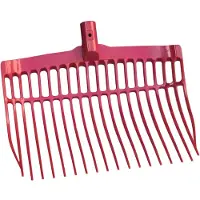 Bucas Mestvork Kunststof Roze Zonder Steel