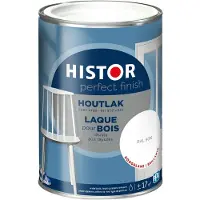 Histor Perfect Finish houtlak RAL 9016 hoogglans 1,25 liter