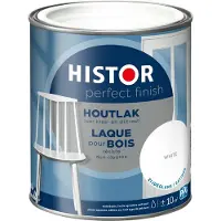 Histor Perfect Finish houtlak 7000 wit zijdeglans 750 ml