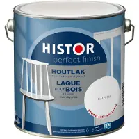Histor Perfect Finish houtlak RAL 9016 hoogglans 1,25 liter