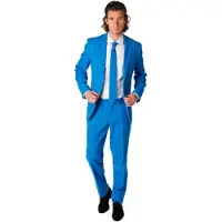 Opposuits Blue Steel Kostuum | Blauw | Maat 56