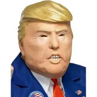 Smiffys President Trump masker (blond en naturel)