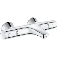 GROHE Precision Trend Opbouw badkraan thermostatisch glanzend chroom