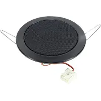 Visaton Plafondluidspreker DL 10 (RAL 9005) 8 Ohm (1 stuk), Ingebouwde luidsprekers, Zwart