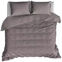 De Witte Lietaer Azalea Dekbedovertrek Cloud Gray Satijn-260 x 200 / 220 / 240 cm | Extra Breed