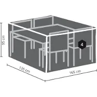 Outdoor Covers Beschermhoes Diningset S - 10841/05043 -