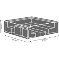 Winza | Loungesethoes Premium 300 x 300 x 75 cm