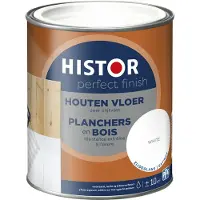 Histor Perfect Finish houten vloer 7000 wit zijdeglans 750 ml
