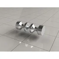 Xellanz Deurknop type 3 chroom
