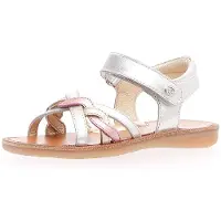 Naturino Leren sandalen zilverkleurig - 53% | Maat: 25 |
