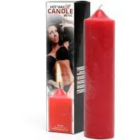 Rimba BDSM Hot Wax Kaars Groot - Rood