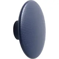 Muuto Dots Wood Coat Hooks Midnight Blue | Ø 9 cm