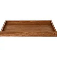 AYTM dienblad Unity, walnoot, lengte 35 cm, breedte hout Unity, hout donker, Hout, Design