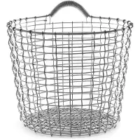 Korbo Bin 16 Basket Galvanized - Tuinaccessoires Gegalvaniseerd Staal Silver - 34015