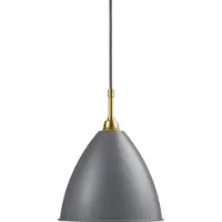 Gubi Bestlite BL9M hanglamp grijs-messing