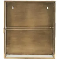 House Doctor Cabinet Small - Wandkasten Messing Brass - 203660751