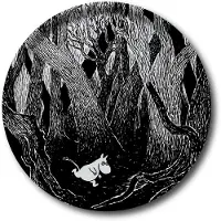 Opto Design Running Moomin dienblad rond 38 cm.