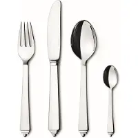 Georg Jensen Bestekset Pyramide RVS Glanzend (4-delig)