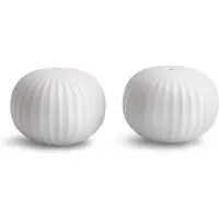Kähler Hammershøi Salt & Pepper Shaker - Kruidenmolens Keramiek White - 692265