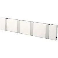 LoCa Knax Horizontal 4 - Haken en hangers Metaal White - 10462