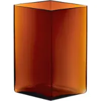 Iittala Ruutu vaaas 20,5 x 27 cm koper