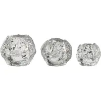 Kosta Boda Snowball waxinelichthouder 3-pack 3-pack