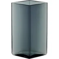 Iittala Ruutu vaas 11,5 x 18 cm grijs