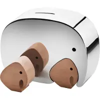 Georg Jensen Moneyphant + twins spaarpot 12.6 cm