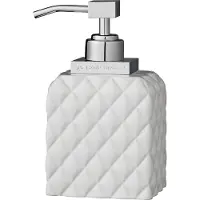 Lene Bjerre Portia zeepdispenser wit-zilver