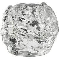 Kosta Boda Snowball theelicht houder small