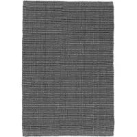 Dixie Fiona jute vloerkleed loodgrijs 60 x 90 cm.