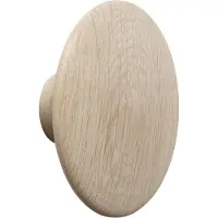 Muuto Dots Wood Coat Hooks Oak | Ø 17 cm