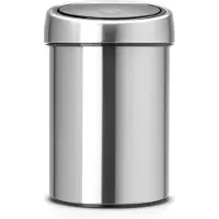 Brabantia Touch Bin 3 Liter Matt Steel Fingerprint Proof