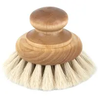 Iris Hantverk badborstel met knop berkenhout