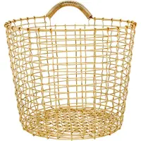 Korbo Bin 16 Basket - Tuinaccessoires Messing Brass - 37015