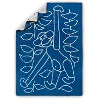 Kay bojesen baby dekentje blauw 80x120