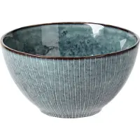 Broste Copenhagen Nordic Sea kom ø 17 cm aardewerk blauw