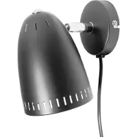 Superliving Dynamo wandlamp - korte arm matt almost black (zwart)