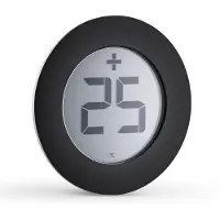 Eva Solo digital thermometer zilver-zwart
