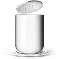 Menu Wattenstaafjes Pot Met Spiegel - Wit