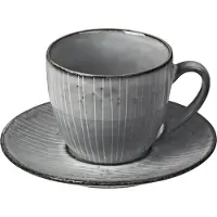 Broste Copenhagen Nordic Sea kop en schotel 8,8 cm.