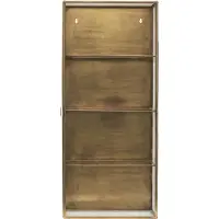 House Doctor Cabinet Large - Wandkasten Messing Brass - 203660752