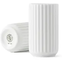 Lyngby Porcelæn Lyngby vaas wit 8 cm.